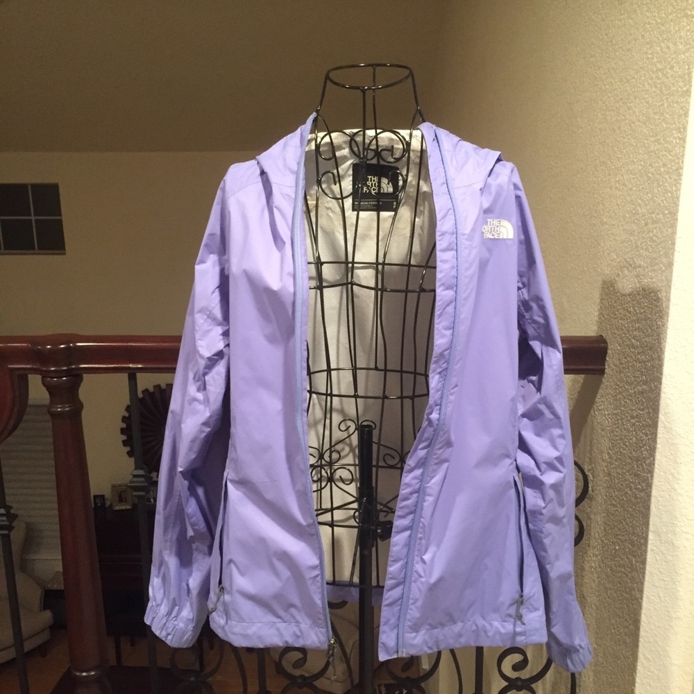 The North Face Hooded Rain Jacket Light Purple